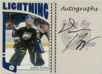 2004-05 In The Game Franchises US East - Autographs #A-DPU Daren Puppa Front
