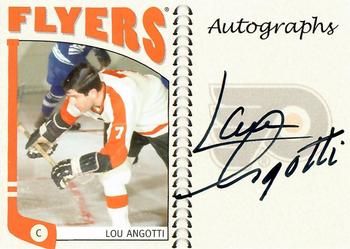 2004-05 In The Game Franchises US East - Autographs #A-LA Lou Angotti Front