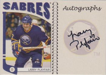 2004-05 In The Game Franchises US East - Autographs #A-LP Larry Playfair Front