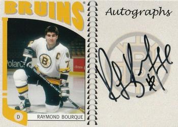 2004-05 In The Game Franchises US East - Autographs #A-RB1 Ray Bourque Front
