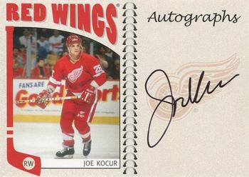 2004-05 In The Game Franchises US West - Autographs #A-JKO Joey Kocur Front
