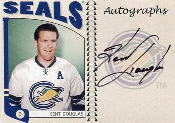 2004-05 In The Game Franchises US West - Autographs #A-KD Kent Douglas Front