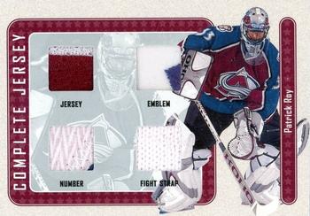2004-05 In The Game Franchises US West - Complete Jerseys #WCJ-06 Patrick Roy Front
