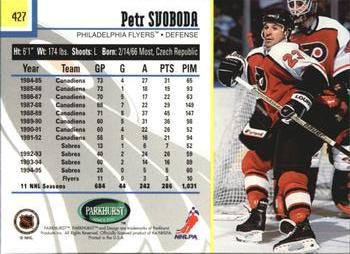 1995-96 Parkhurst International #427 Petr Svoboda Back