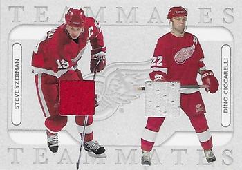 2004-05 In The Game Franchises US West - Teammates #WTM-08 Steve Yzerman / Dino Ciccarelli Front