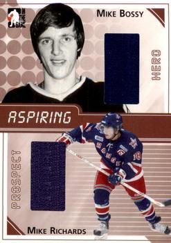2004-05 In The Game Heroes and Prospects - Aspiring #ASP-7 Mike Bossy / Mike Richards Front