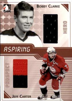 2004-05 In The Game Heroes and Prospects - Aspiring #ASP-11 Bobby Clarke / Jeff Carter Front
