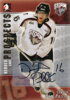 2004-05 In The Game Heroes and Prospects - Autographs #A-DP Daniel Paille Front
