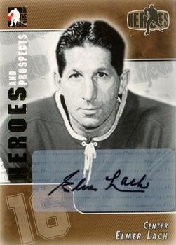 2004-05 In The Game Heroes and Prospects - Autographs #A-EL Elmer Lach Front