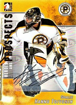 2004-05 In The Game Heroes and Prospects - Autographs #A-HT Hannu Toivonen Front