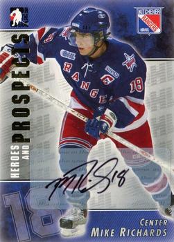 2004-05 In The Game Heroes and Prospects - Autographs #A-MR Mike Richards Front