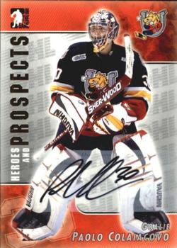 2004-05 In The Game Heroes and Prospects - Autographs #A-PC Paulo Colaiacovo Front