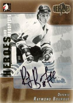 2004-05 In The Game Heroes and Prospects - Autographs #A-RB Raymond Bourque Front