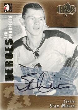 2004-05 In The Game Heroes and Prospects - Autographs #A-SM Stan Mikita Front