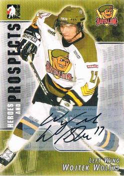 2004-05 In The Game Heroes and Prospects - Autographs #A-WW Wojtek Wolski Front