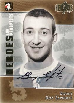 2004-05 In The Game Heroes and Prospects - Autographs #A-GLA Guy Lapointe Front