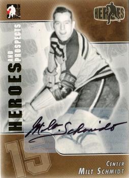 2004-05 In The Game Heroes and Prospects - Autographs #A-MSC Milt Schmidt Front