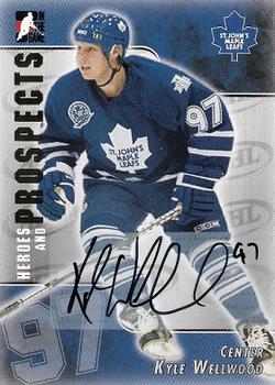 2004-05 In The Game Heroes and Prospects - Autographs #A-U-KW Kyle Wellwood Front