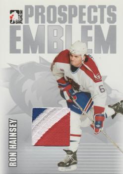 2004-05 In The Game Heroes and Prospects - Emblems Silver #GUE-31 Ron Hainsey Front