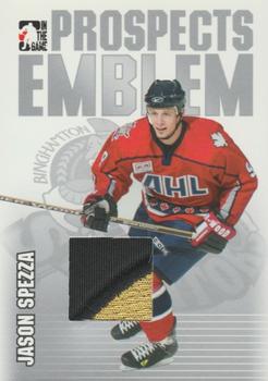 2004-05 In The Game Heroes and Prospects - Emblems Silver #GUE-33 Jason Spezza Front