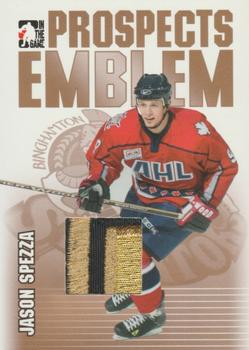 2004-05 In The Game Heroes and Prospects - Emblems Gold #GUE-33 Jason Spezza Front