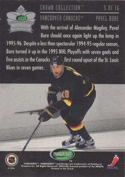  (CI) Pavel Bure Hockey Card 1995-96 Leaf (base) 135 Pavel Bure  : Collectibles & Fine Art