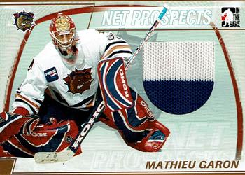 2004-05 In The Game Heroes and Prospects - Net Prospects Gold #NP-19 Mathieu Garon Front