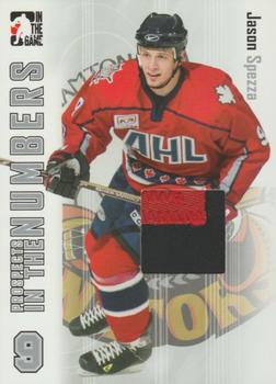2004-05 In The Game Heroes and Prospects - Prospects in the Numbers Silver #ITN-33 Jason Spezza Front