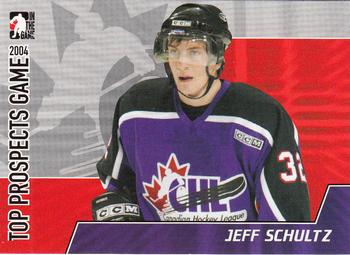 2004-05 In The Game Heroes and Prospects - Top Prospects Game 2004 #TPG-06 Jeff Schultz Front