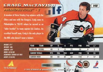 1995-96 Pinnacle #148 Craig MacTavish Back