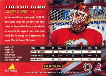 1995-96 Pinnacle - Rink Collection Artist's Proofs #151 Trevor Kidd Back