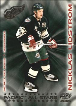 2004-05 Pacific - Pacific All-Stars #8 Nicklas Lidstrom Front