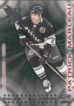 2004-05 Pacific - Pacific All-Stars #11 Patrick Marleau Front
