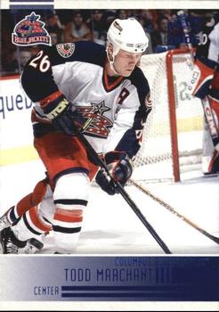 2004-05 Pacific - Blue #78 Todd Marchant Front