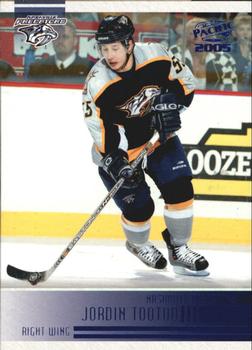 2004-05 Pacific - Blue #150 Jordin Tootoo Front