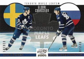 2004-05 Pacific - Global Connection #8 Mats Sundin / Alexander Mogilny Front