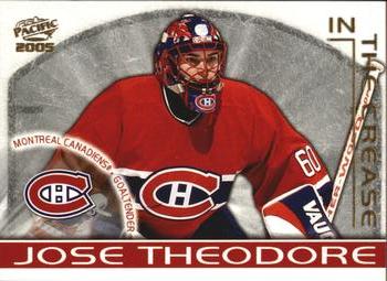 2004-05 Pacific - In the Crease #7 Jose Theodore Front