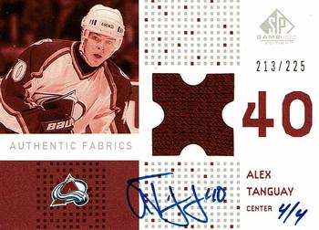 2004-05 SP Authentic - Buybacks #AF-TA Alex Tanguay Front