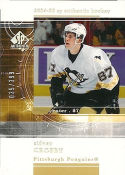 2004-05 SP Authentic - Rookie Redemptions #RR24 Sidney Crosby Front
