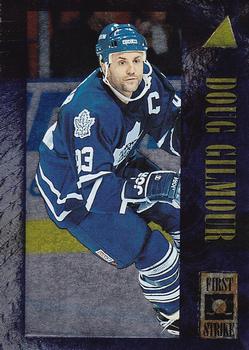 1995-96 Pinnacle - First Strike #3 Doug Gilmour Front