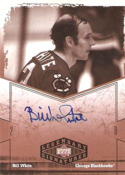 2004-05 UD Legendary Signatures - Autographs #BW Bill White Front