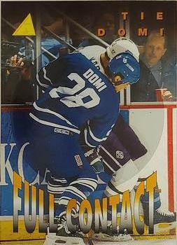 1995-96 Pinnacle - Full Contact #9 Tie Domi Front