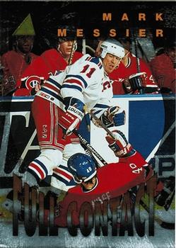 1995-96 Pinnacle - Full Contact #12 Mark Messier Front