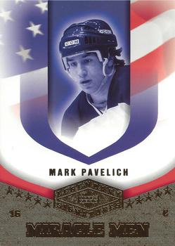 2004-05 UD Legendary Signatures - Miracle Men #USA7 Mark Pavelich Front