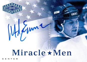 2004-05 UD Legendary Signatures - Miracle Men Autographs #USA-ME Mike Eruzione Front