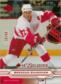 2004-05 Upper Deck - UD Exclusives Canadian #63 Brendan Shanahan Front