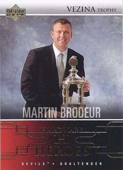2004-05 Upper Deck - Hardware Heroes #AW5 Martin Brodeur Front
