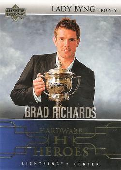 2004-05 Upper Deck - Hardware Heroes #AW8 Brad Richards Front