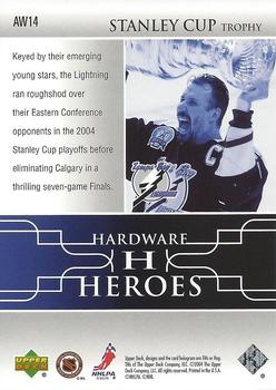 2004-05 Upper Deck - Hardware Heroes #AW14 Dave Andreychuk Back