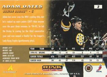 1995-96 Pinnacle - Rink Collection #3 Adam Oates Back